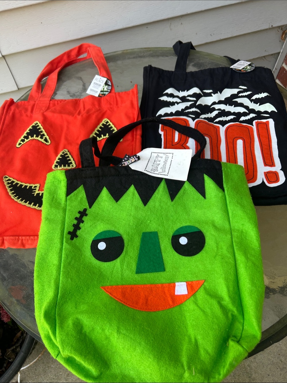 Kohl's Kids Frankenstein Halloween Tote Bag - Green